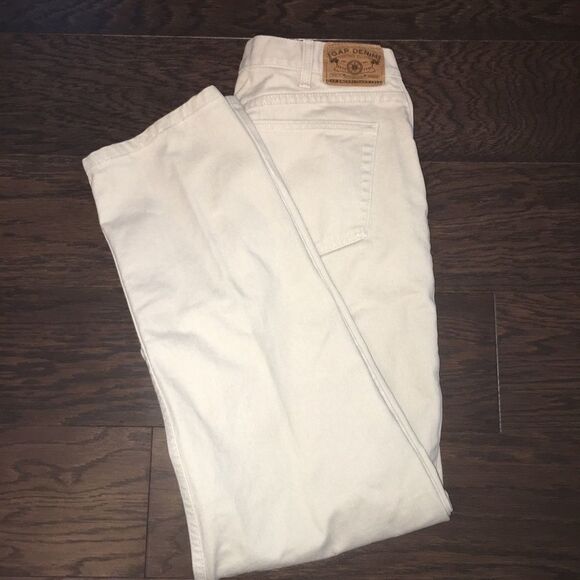 Vintage THE GAP Denim 5 pocket loose fit Jeans 36 x 32 34 x31.5 actual stone USA - Picture 1 of 7